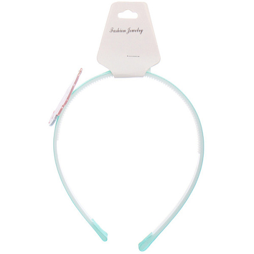 Ободок для волос детский на блистере РОЗОВОЕ ОБЛАКО, русалочка, микс 6 цветов, 1см_10