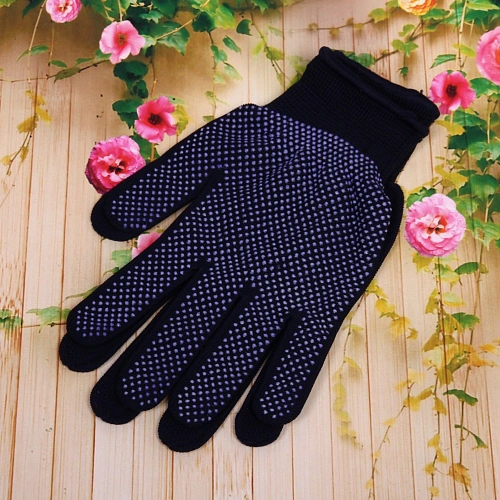 Перчатки нейлоновые с ПВХ покрытием 8 размер синие бупак А4_13