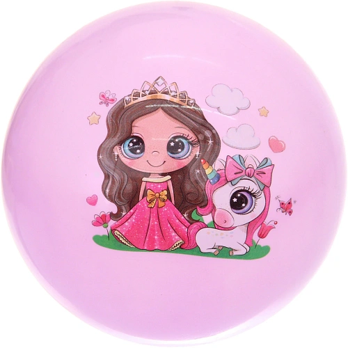 Мяч 24 см Принцесса (60 гр)_3