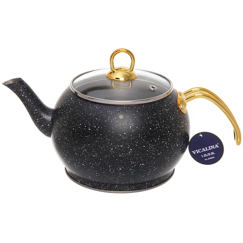 Чайник двойной турецкий 1,2+2л Vicalina черный VL-AA02H_6