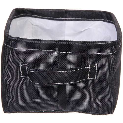 Коробка для хранения вещей с ручками ВЕСТА, цвет черный, 201612см_4