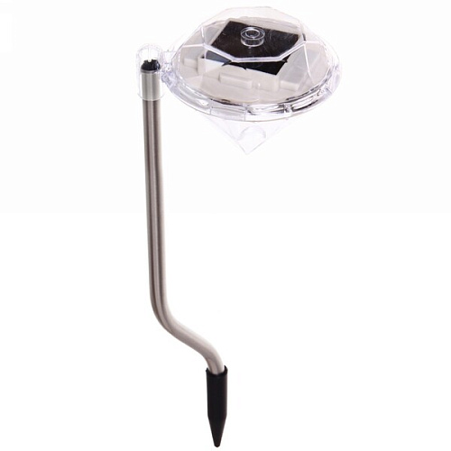 Фонарь садовый "Бриллиант" 26*7,5*6,5 см, на солнечной батарее, Теплый белый