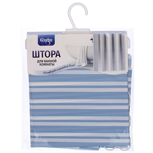 Штора для ванной EVA 180180 Селфи Модена_4