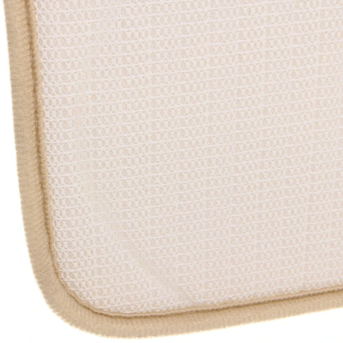 Коврик для ванной 5080 Волна бежевый_4