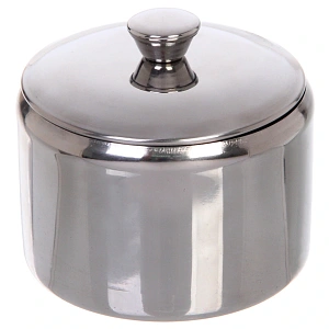 Сахарница из нержавеющей стали 200мл 6см