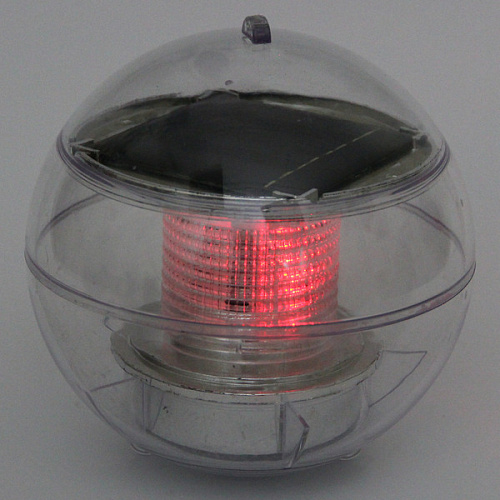 Фонарь садовый Шар d=10 см, на солнечной батарее (для погружения в бассейн и водоем), Мультицвет_3