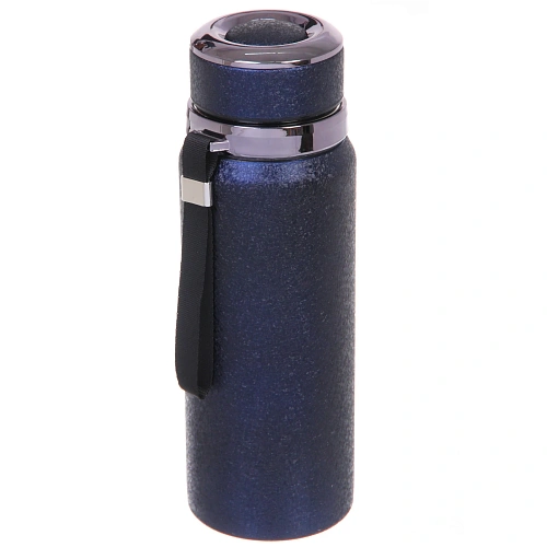 Термос 800мл "Альпинист", цвет синий 