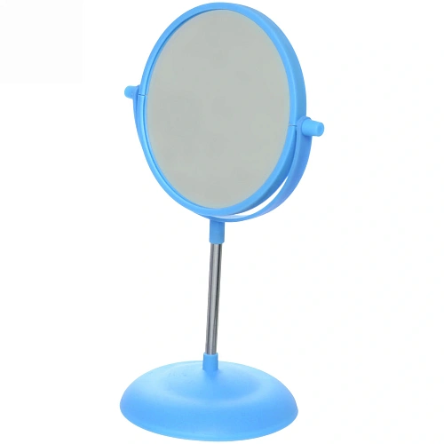 Зеркало настольное на ножке Beauty, двухстороннее с увелич, микс 3 цвета, 30см, d-15см_8