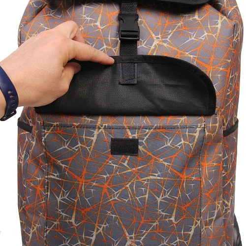 Тележка хозяйственная с сумкой (1004035см, колеса 21см,грузоподъемность до50 кг)  SYD100B-5_15