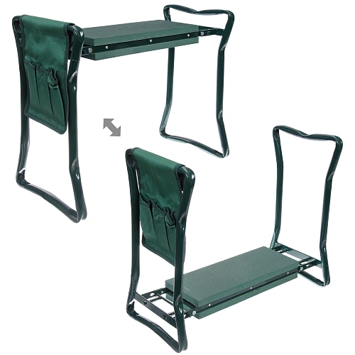 Скамейка-перевертыш садовая складная 60*26*49см