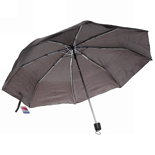 Зонт мужской механический Ультрамарин, цвет черный, 8 спиц, d-110см_8