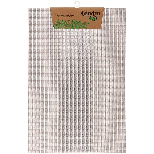 Салфетка на стол 30*45см "Селин" плетеная, коричневая