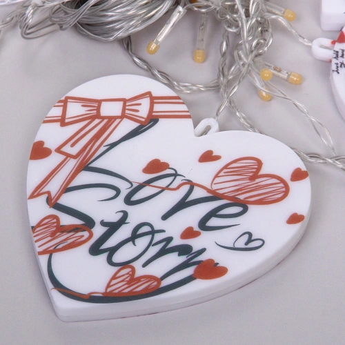 Гирлянда для дома БАХРОМА LOVE ш2,5м в0,450,65м 90 ламп LED, прозрачнпров, 8 режимов, IP-20, Теплый белый (возможность соединения)_14