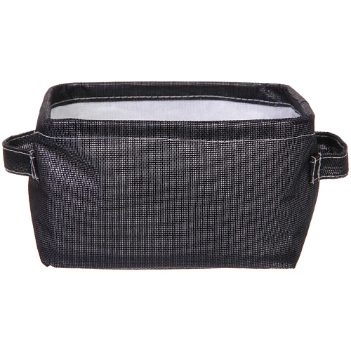 Коробка для хранения вещей с ручками ВЕСТА, цвет черный, 201612см_6