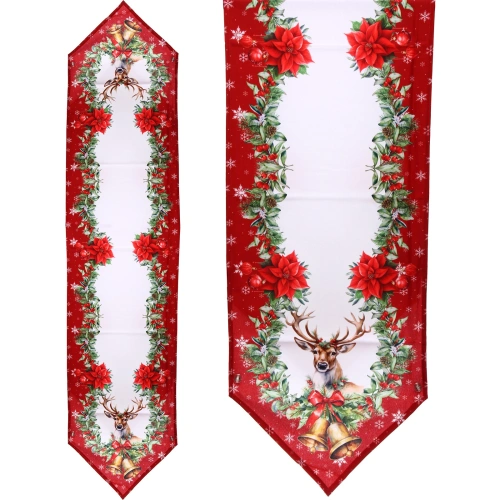 Дорожка на стол 40*174 см "Олень"