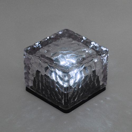 Фонарь садовый Куб 775,5 см, на солнечной батарее, Белый_3