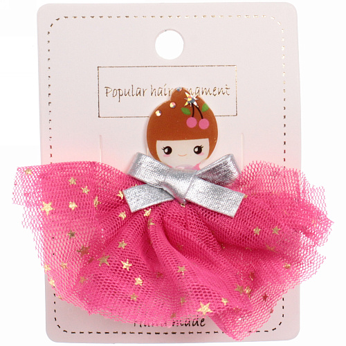 Зажим для волос Японочка”, микс 6 цветов, 8,56,5см_11