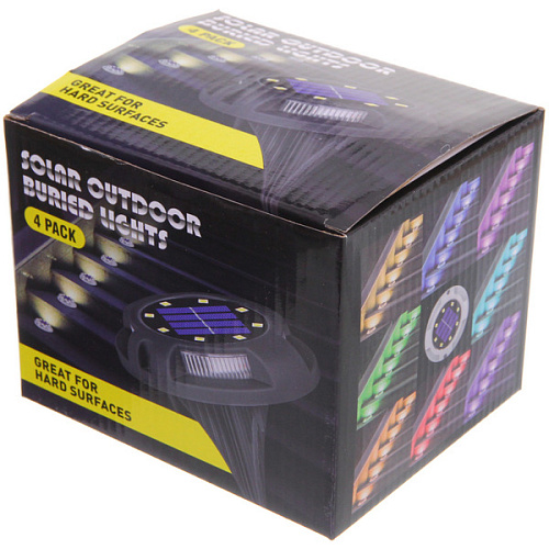 Фонарь садовый Streetlight 12 см, d=11 см, на солнечной батарее, Мультицвет_11
