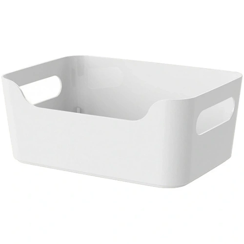 Корзинка универсальная для хранения "SCANDI", белый, 24*17*9см, 3,1л