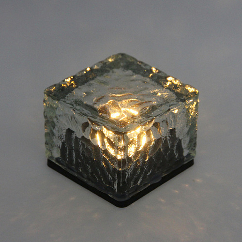 Фонарь садовый Куб 775,5 см, на солнечной батарее, Теплый белый_3