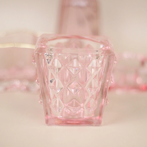 Подсвечник Нежность 7,77,5 см, Розовый светлый_5