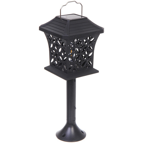 Фонарь садовый Вечер 121213,5 см (h=60 см) на солнечной батарее (универсальный), Теплый белый_12