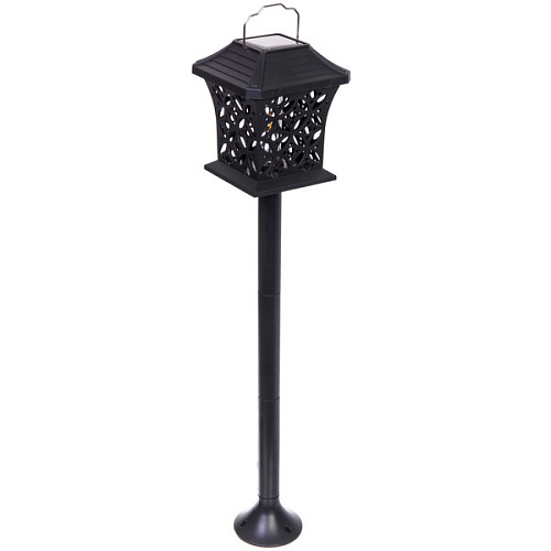 Фонарь садовый Вечер 121213,5 см (h=60 см) на солнечной батарее (универсальный), Теплый белый_10