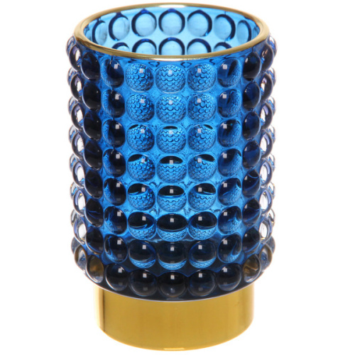 Подсвечник "Мерцание" 8,5*12,5 см, Сапфир