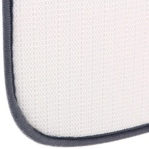 Набор для ванной и туалета 3 пр Волна ( 2 коврика 5080+5040, 1 чехол на крышку унитаза) серый_4