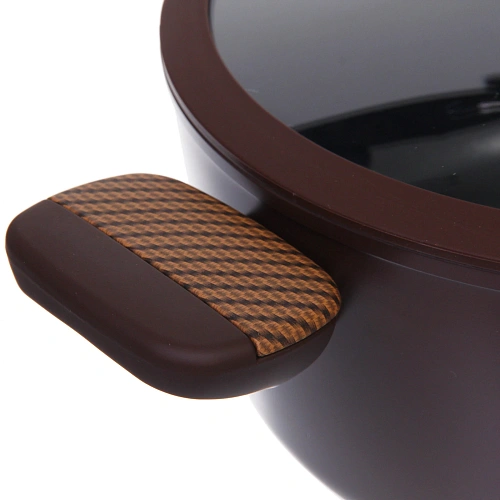 Кастрюля BAROLY CHOCOLATE 48л, индукция, стеклянная крышка_6