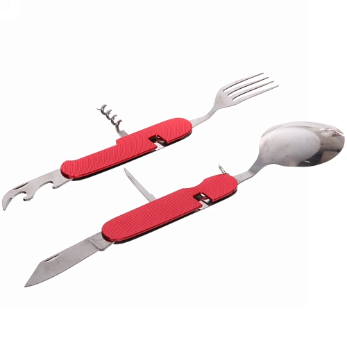 Набор походный столовый 6 в1 микс цветов