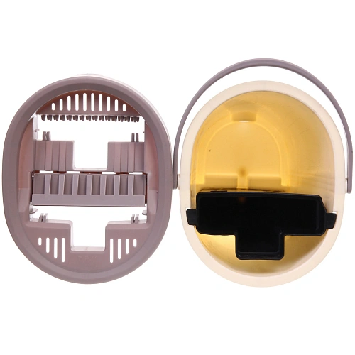 Набор для уборки Селфи Золушка (ведро с отжимом, швабра, две насадки) в цветной коробке ZY018_10