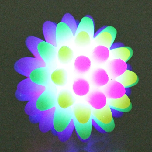 Мяч 5,5 см Ёжик попрыгун, с подсветкой_3