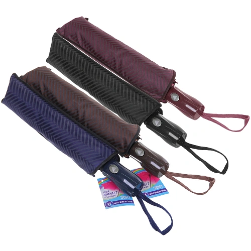 Зонт мужской полуавтомат ESTETIK, микс 4 цвета, 8 спиц, d-95см, длина в слож виде 40см  _28