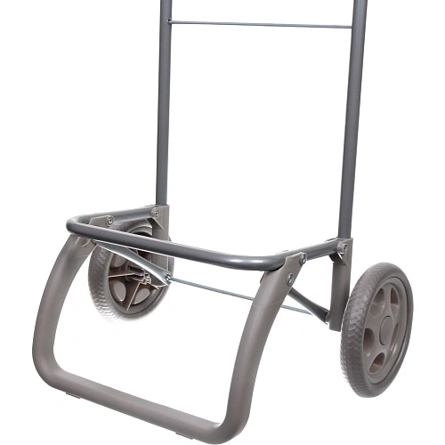 Тележка хозяйственная с сумкой (934030см, колеса 15см,грузоподъемность до 40 кг) бордовая_6