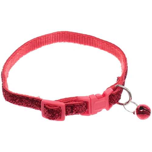 Ошейник с колокольчиком 11932см Zoo City-Блестящий БУМ микс цветов CC02 Ultramarine_15