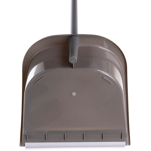 Набор для уборки, щетка для пола с совком Эконом серая WF35_19