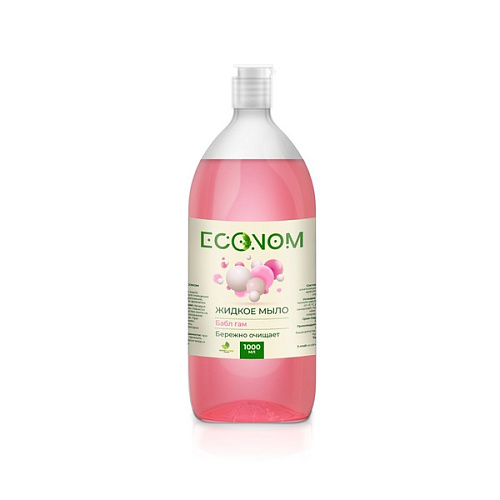 Мыло жидкое "ECONOM" бабл-гам 1 л