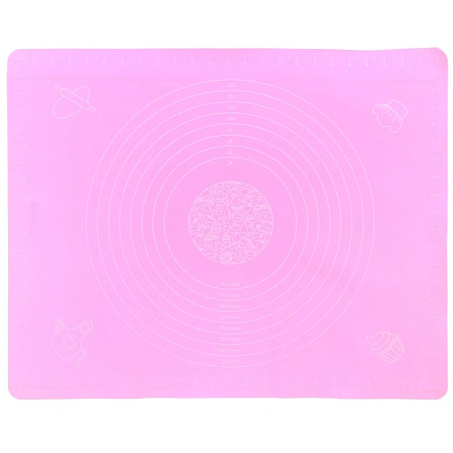 Коврик  для раскатки теста силиконовый с размерами 50*40см