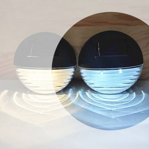 Фонарь садовый Сфера 11114,5см, на солнечной батарее, холодное свечение_8