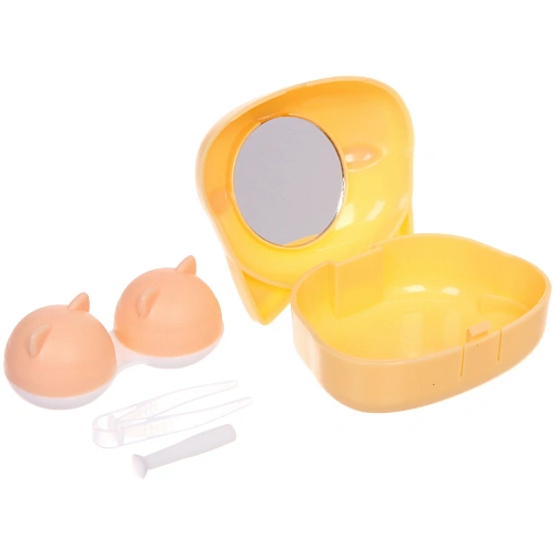 Набор для хранения контактных линз МАРЦИПАН, корги, с зеркалом, цвет как на фото, 756545см, (пакет с подвесом)_6