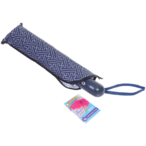 Зонт женский автомат Ultramarine - Эрсэя, микс 6 цветов, 8 спиц, d-115см, длина в слож виде 28см_43