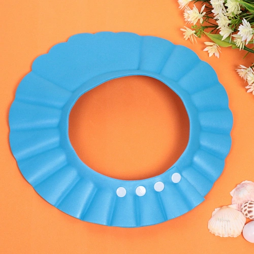 Козырёк для купания детский Magic Aqua, цвет голубой, d-26 см, d головы 15 см (пакет)_3