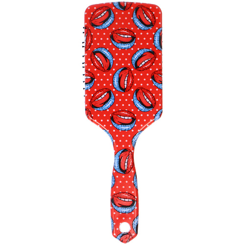 Расческа массажная прямоугольная форма КОЛЛЕКЦИЯ ИМАНИ - ЛИНА, микс 4 дизайна, 247,5см (PVC упаковка)_3