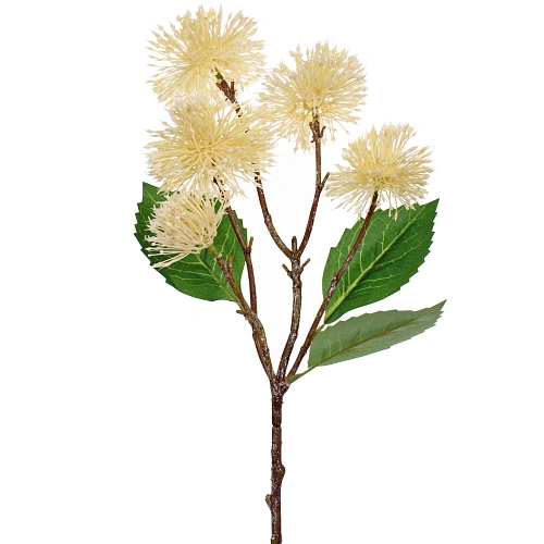 Цветок искусственный "Natur" 50см Каштан белый