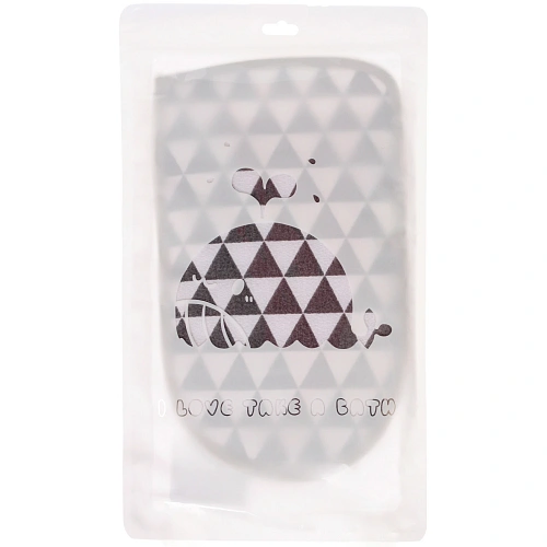 Мочалка - варежка с нейлоном Premium - Paradise, цвет серый, 2214см  (ZIP пакет)_6