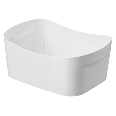 Корзинка универсальная "Poplar" 2,7л, 240х165х90мм (светло-серый)