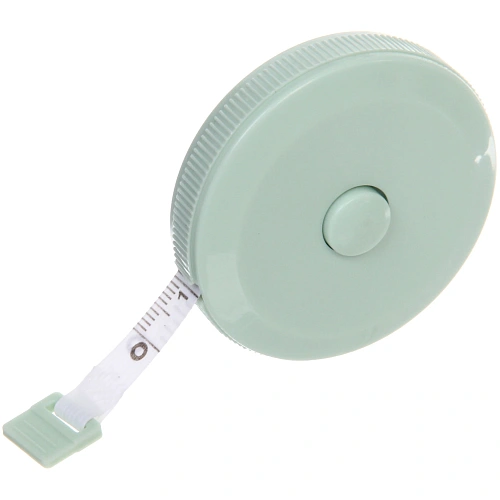 Рулетка измерительная сантиметровая Лекало, цвет мятный, d5_5