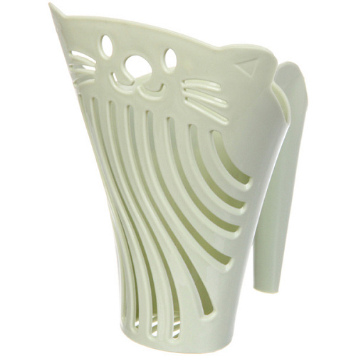 Совок - ковш для кошачьего туалета ДОНКОТТИКО, цвет оливковый, 1712см (лейбл)_4