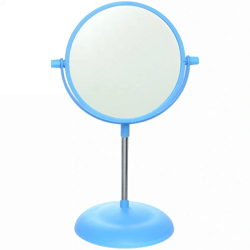 Зеркало настольное на ножке Beauty, двухстороннее с увелич, микс 3 цвета, 30см, d-15см_7